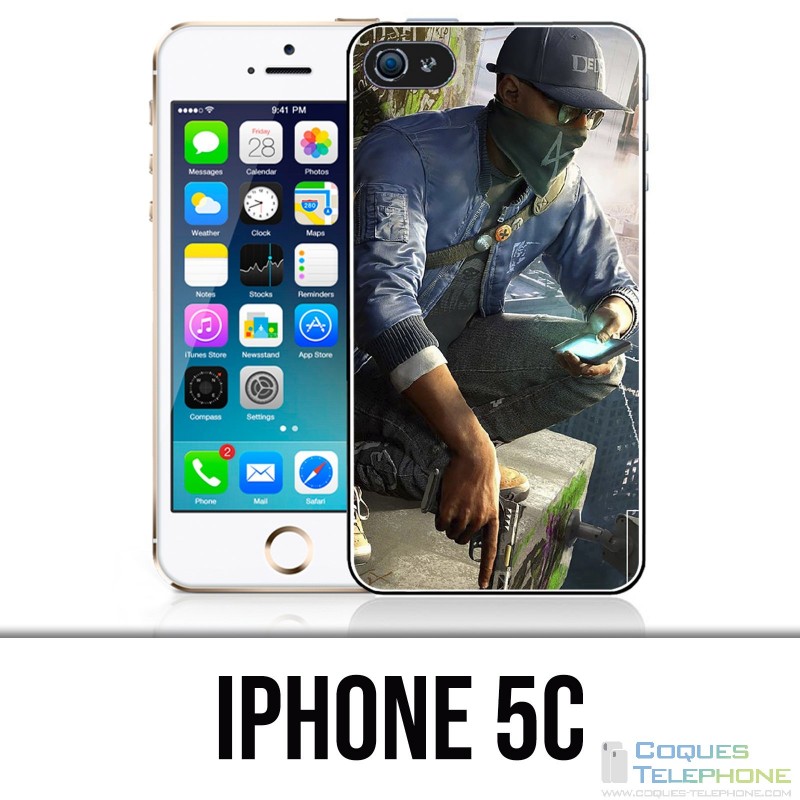 Custodia per iPhone 5C - Watch Dog