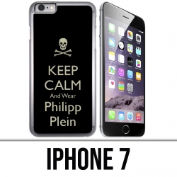 Coque iPhone 7 - Keep calm Philipp Plein