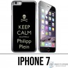 Funda iPhone 7 - Mantén la calma Philipp Plein