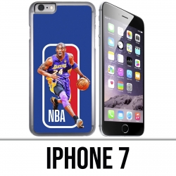 Funda iPhone 7 - Logotipo de la NBA de Kobe Bryant
