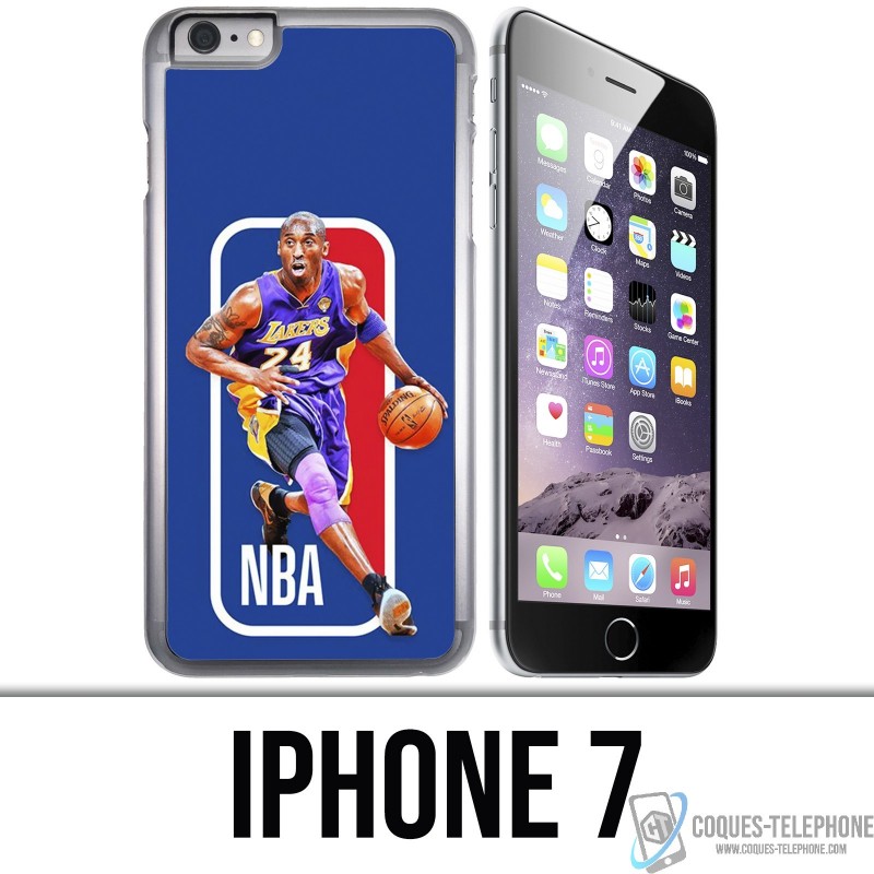Custodia per iPhone 7 - Logo NBA di Kobe Bryant