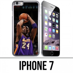Coque iPhone 7 - Kobe Bryant tir panier Basketball NBA