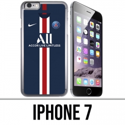 Custodia per iPhone 7 - Maglia PSG Football 2020