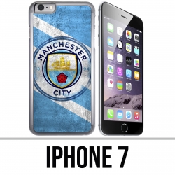 Coque iPhone 7 - Manchester Football Grunge