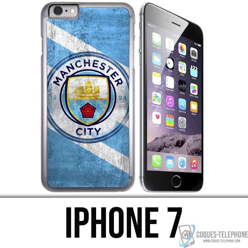 iPhone 7 Case - Manchester Football Grunge
