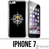 Custodia per iPhone 7 - Logo della bussola in un pezzo unico