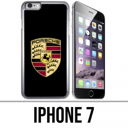 Custodia per iPhone 7 - Logo Porsche Nero
