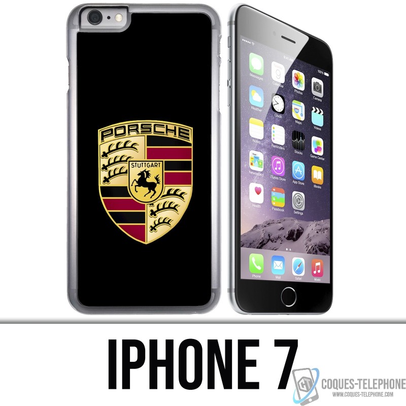 iPhone 7 Case - Porsche Logo Black