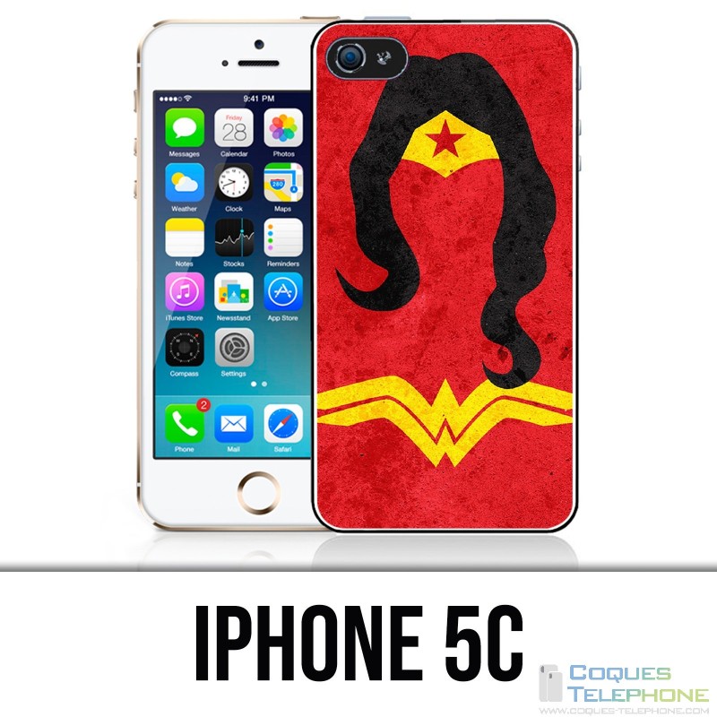 IPhone 5C Hülle - Wonder Woman Art