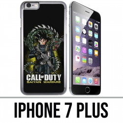 Coque iPhone 7 PLUS - Call of Duty x Dragon Ball Saiyan Warfare