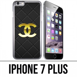 iPhone 7 PLUS Case - Chanel-Leder-Logo