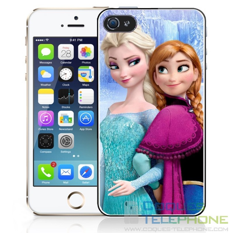 Coque téléphone La Reine Des Neiges - Elsa et Anna