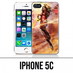 Funda iPhone 5C - Wonder Woman Comics