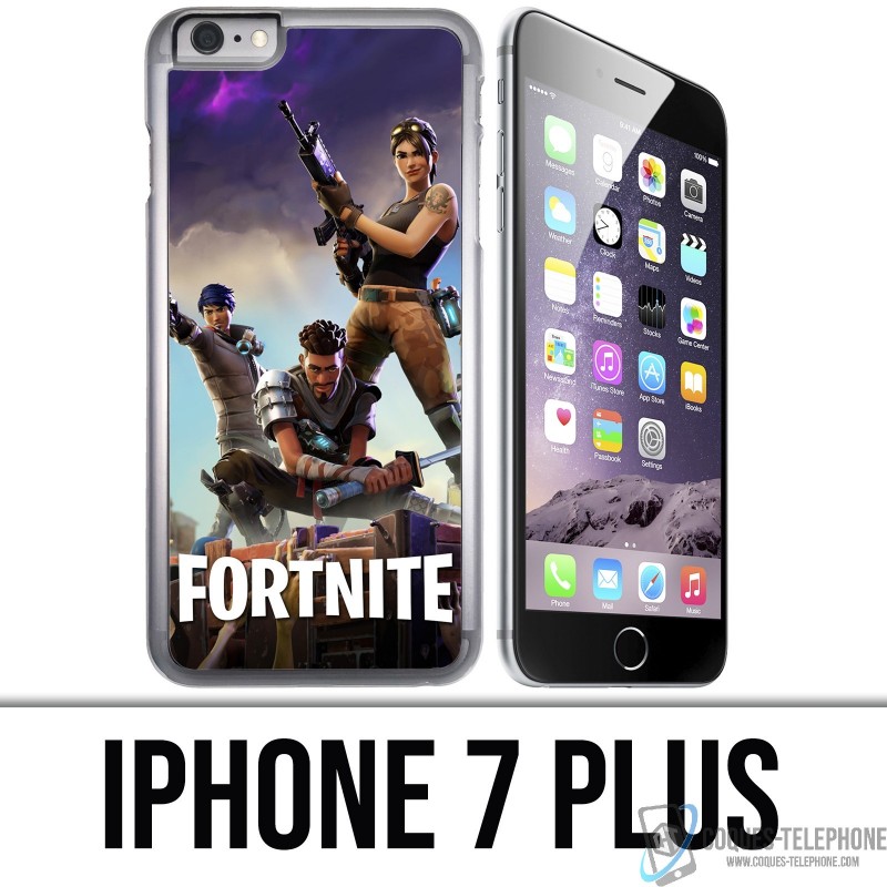 iPhone 7 PLUS case - Fortnite poster