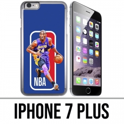 Coque iPhone 7 PLUS - Kobe Bryant logo NBA