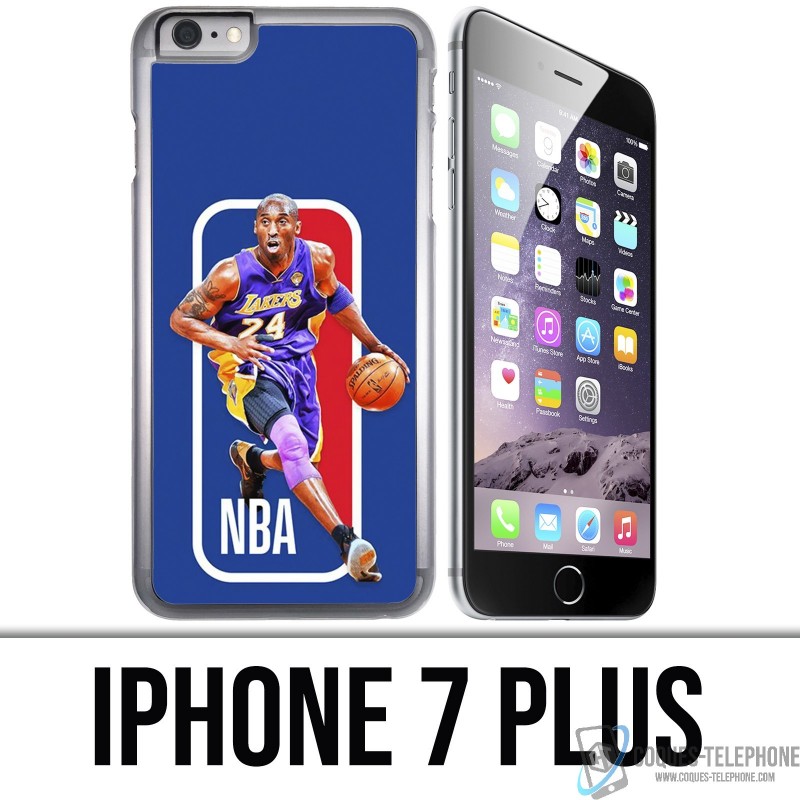 Funda iPhone 7 PLUS - Logotipo de la NBA de Kobe Bryant