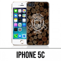 Coque iPhone 5C - Wood Life