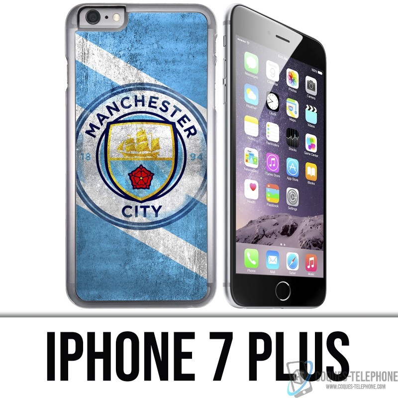 iPhone 7 PLUS Case - Manchester Football Grunge