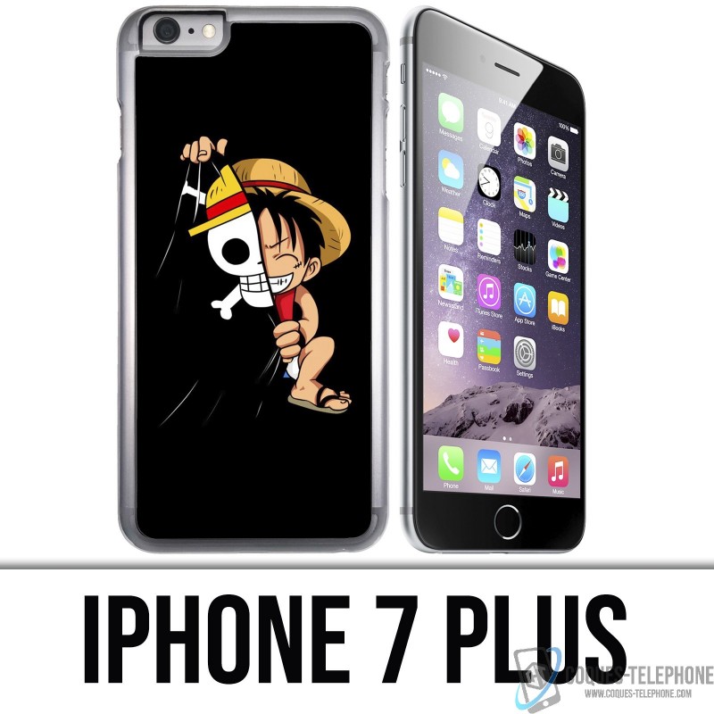 iPhone 7 PLUS Case - One Piece baby Luffy Flag