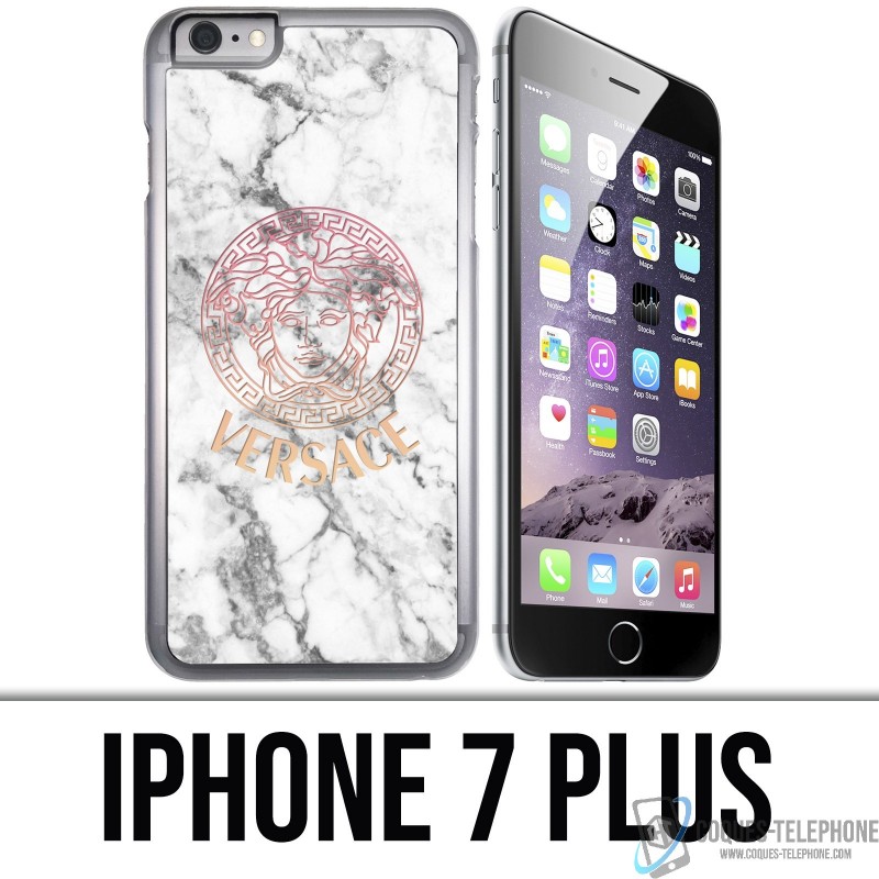 Funda iPhone 7 PLUS - Versace marble white