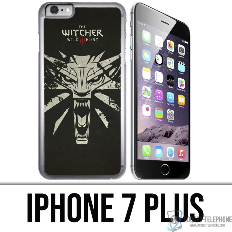 Coque iPhone 7 PLUS - Witcher logo