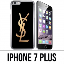 Funda iPhone 7 PLUS - Logotipo de oro de YSL Yves Saint Laurent