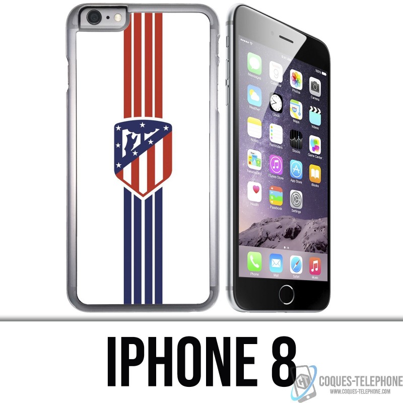 Coque iPhone 8 - Athletico Madrid Football