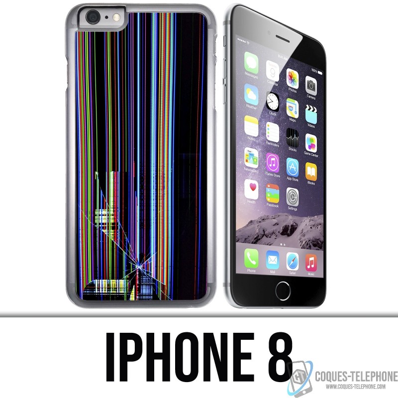 iPhone 8 Case - Kaputtes Display