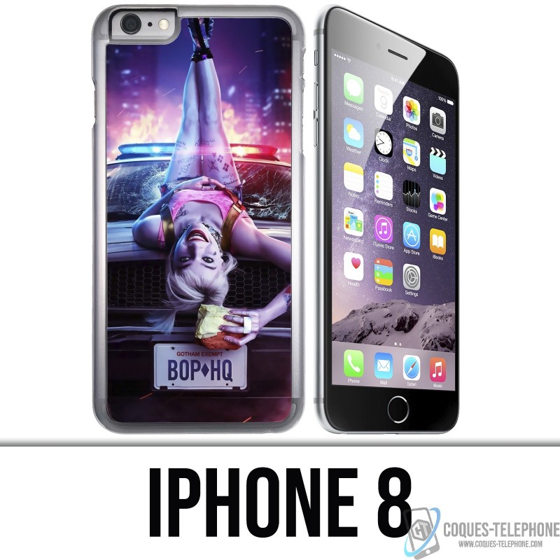 iPhone 8 Case - Harley Quinn Birds of Prey cap