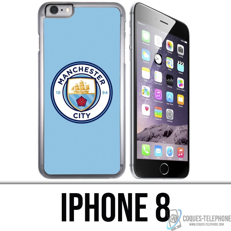 Coque iPhone 8 - Manchester City Football