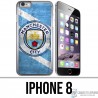 Custodia per iPhone 8 - Manchester Football Grunge