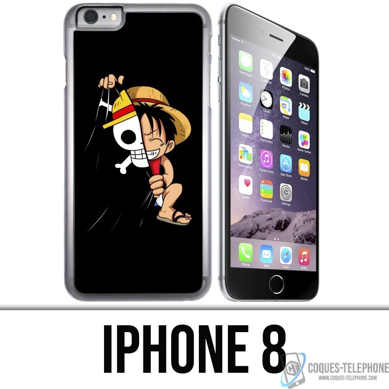 iPhone 8 Case - One Piece baby Luffy Flag