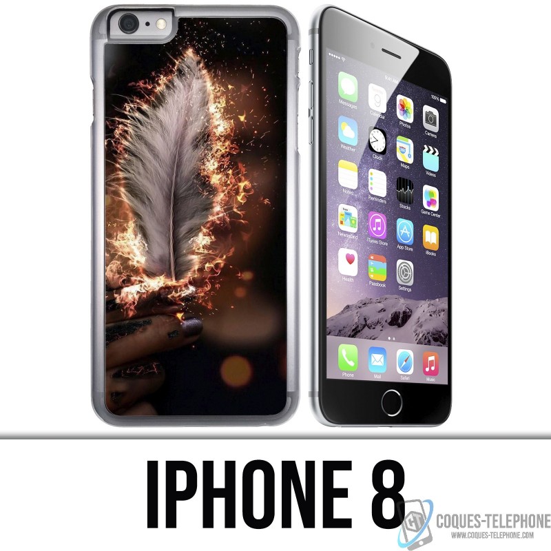 iPhone 8 Case - Fire Feather