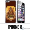 Coque iPhone 8 - Star Wars Mandalorian Yoda fanart