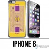 iPhone 8 Case - NBA Lakers Besketballfeld