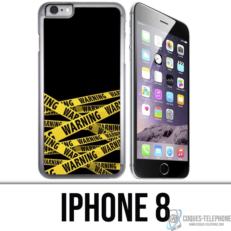 iPhone 8 Case - Warnung
