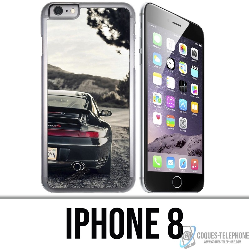 Funda iPhone 8 - Porsche carrera 4S vintage