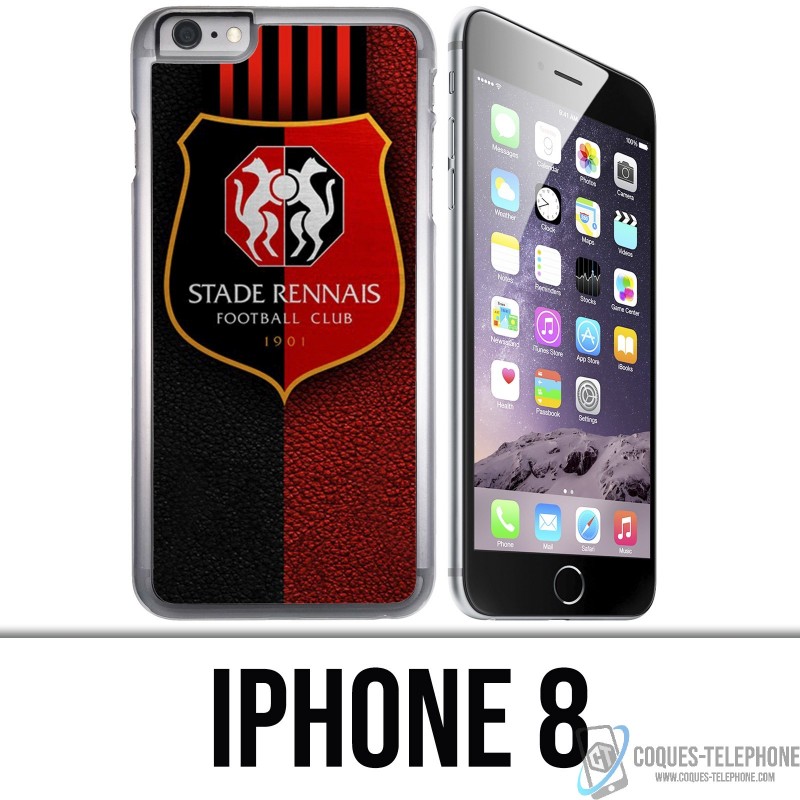 Coque iPhone 8 - Stade Rennais Football