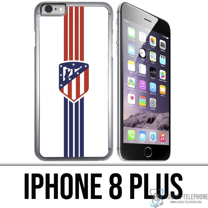 Coque iPhone 8 PLUS - Athletico Madrid Football