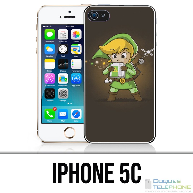 Custodia per iPhone 5C - Cartuccia Zelda Link