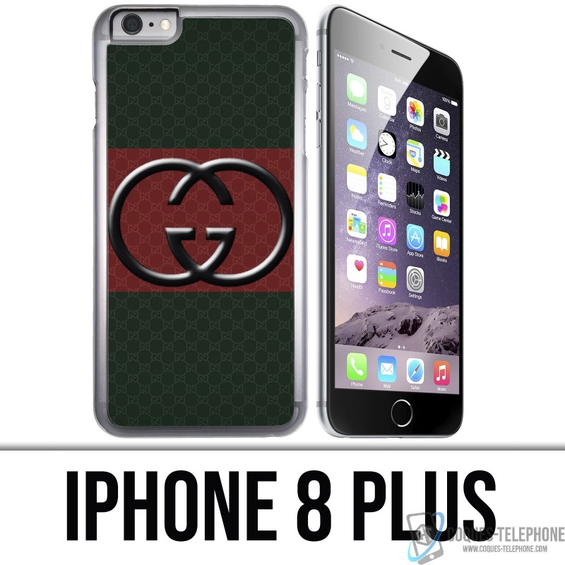 Coque iPhone 8 PLUS - Gucci Logo