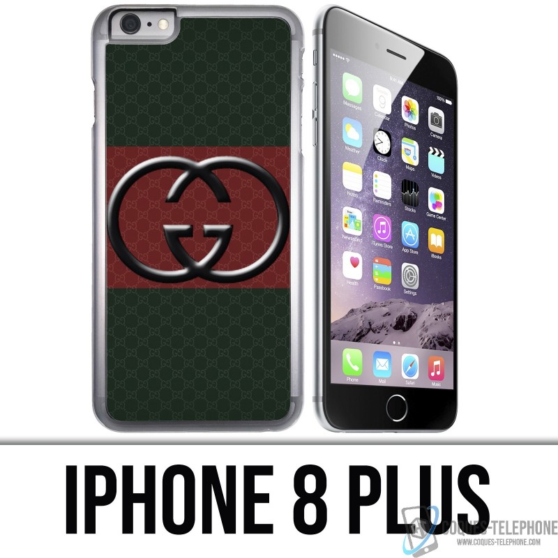 Coque iPhone 8 PLUS - Gucci Logo