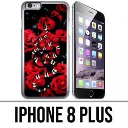 Estuche para iPhone 8 PLUS - Gucci snake roses