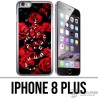 Coque iPhone 8 PLUS - Gucci snake roses
