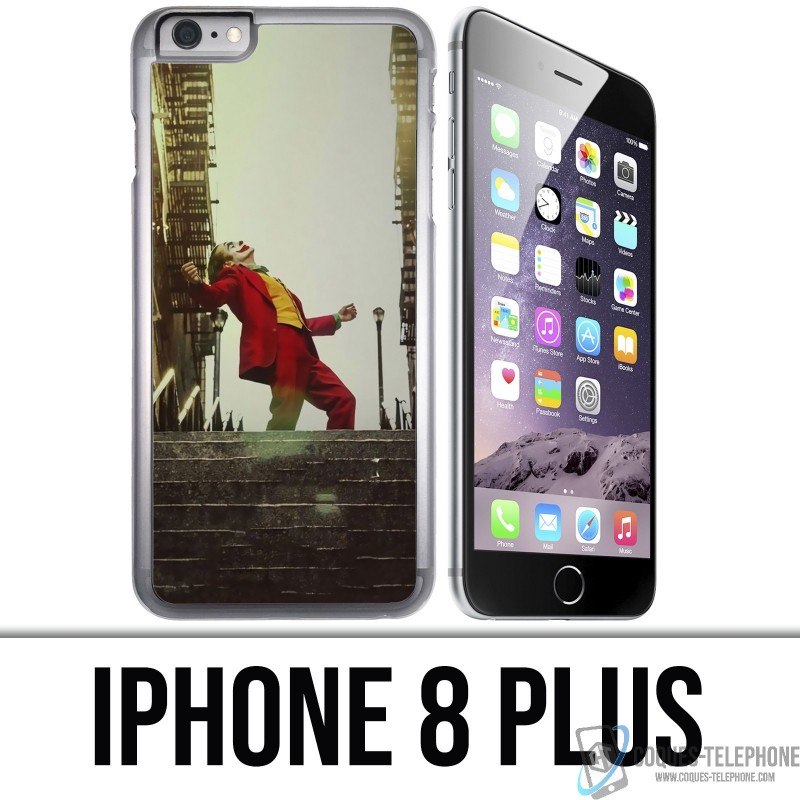 Funda de iPhone 8 PLUS - Película "Joker Staircase" (Escalera del Guasón)
