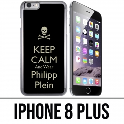 Custodia per iPhone 8 PLUS - Mantenere la calma Philipp Plein