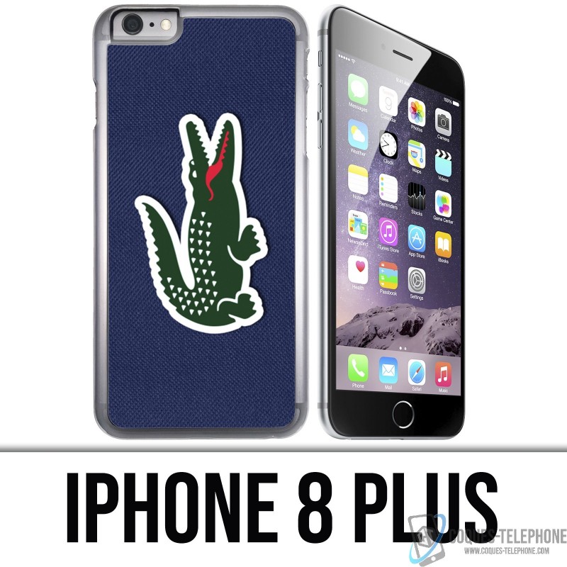 Coque iPhone 8 PLUS - Lacoste logo