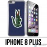 Custodia iPhone 8 PLUS - Logo Lacoste