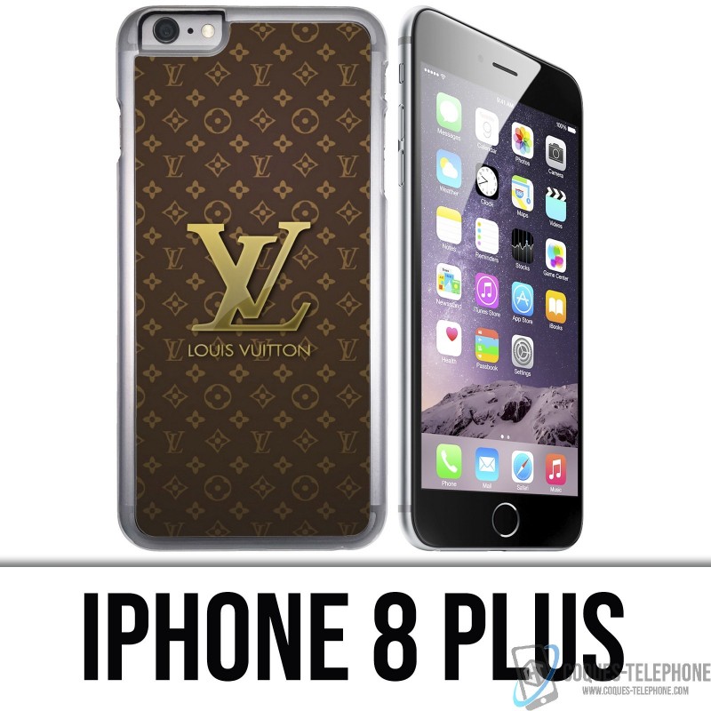 Coque iPhone 8 PLUS - Louis Vuitton logo