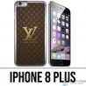 Funda iPhone 8 PLUS - Logotipo de Louis Vuitton